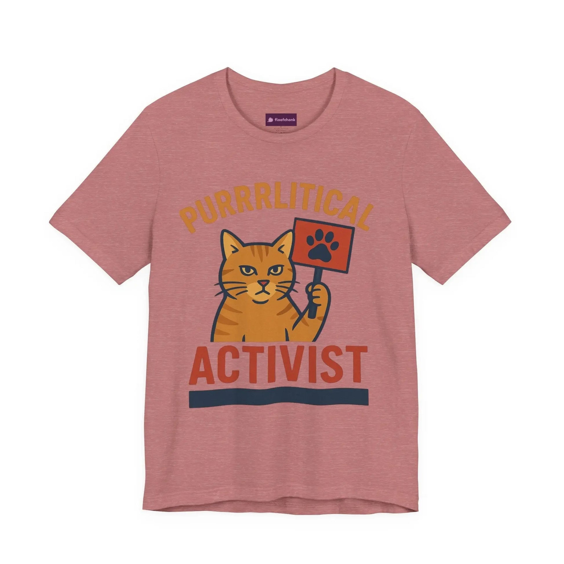 Purrlitical Activist T-Shirt - FloofChonk