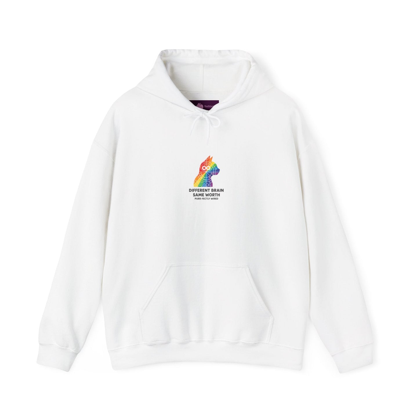 Rainbow Campfire Hoodie - 'Campfire Makes Everything Better' Cozy Graphic Sweatshirt - FloofChonk