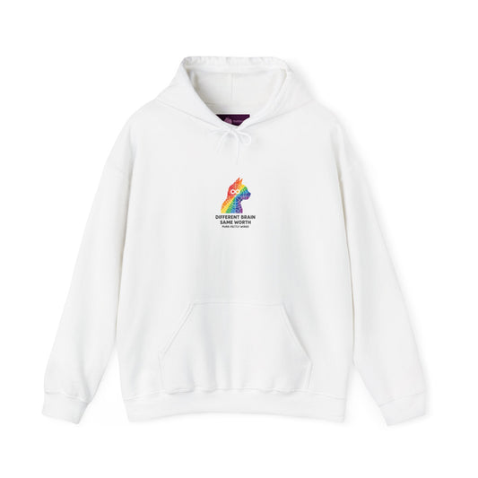 Rainbow Campfire Hoodie - 'Campfire Makes Everything Better' Cozy Graphic Sweatshirt - FloofChonk