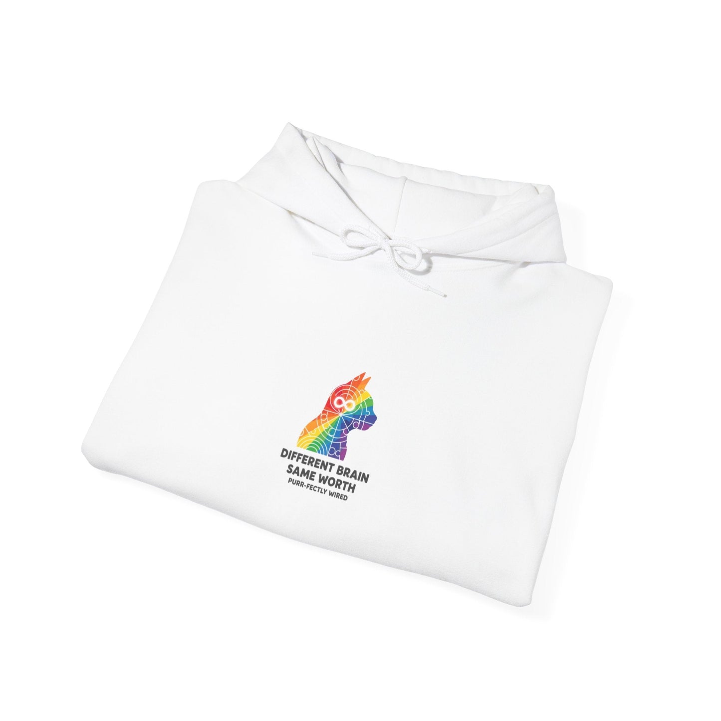 Rainbow Campfire Hoodie - 'Campfire Makes Everything Better' Cozy Graphic Sweatshirt - FloofChonk