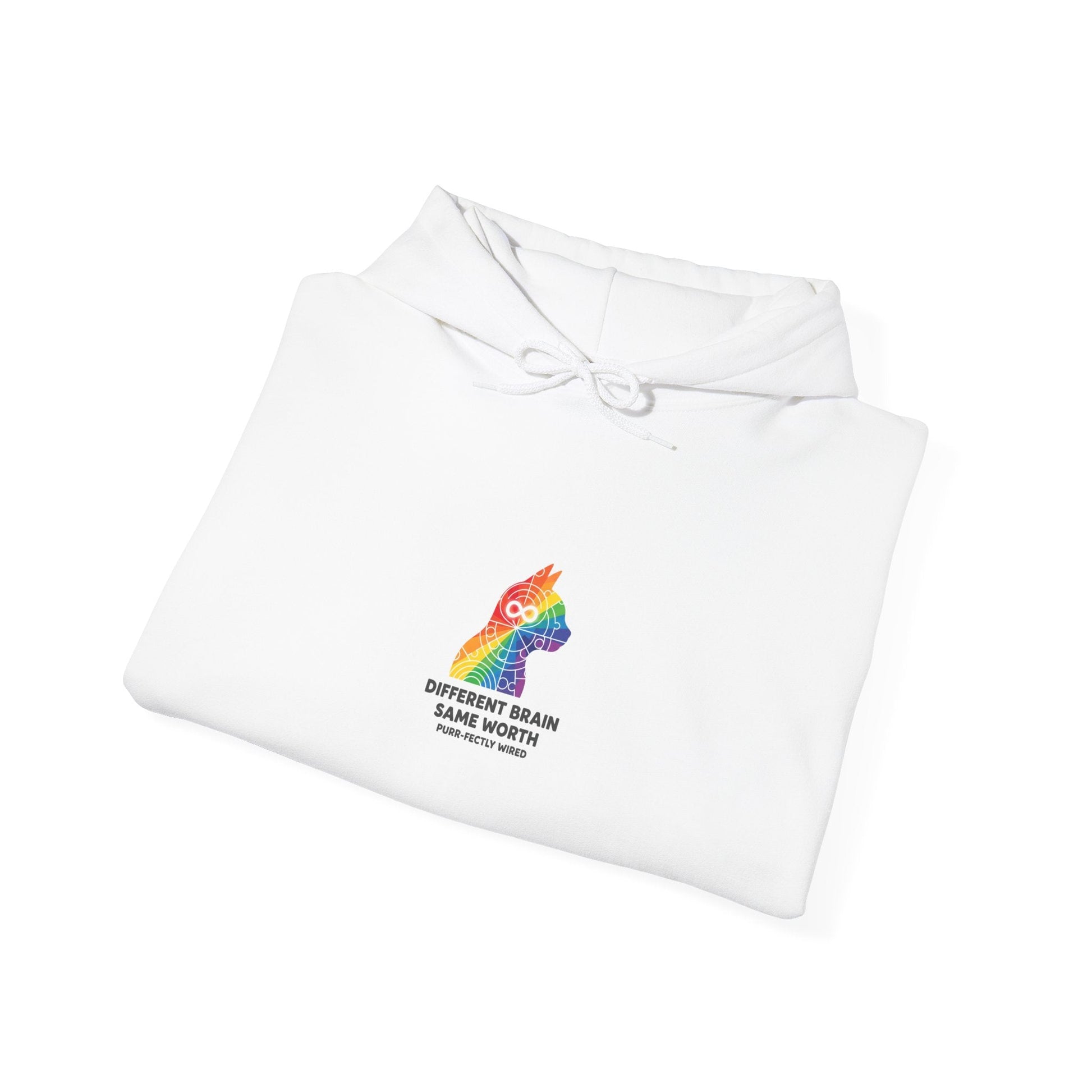 Rainbow Campfire Hoodie - 'Campfire Makes Everything Better' Cozy Graphic Sweatshirt - FloofChonk