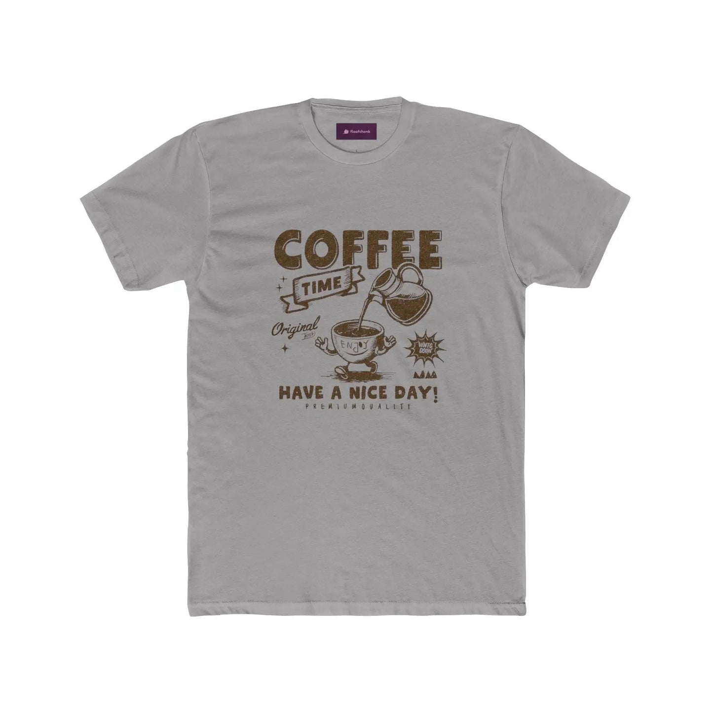 Retro Coffee Lovers Tee - Perfect Gift for Coffee Lovers, Wearable Art for Everyday - FloofChonk