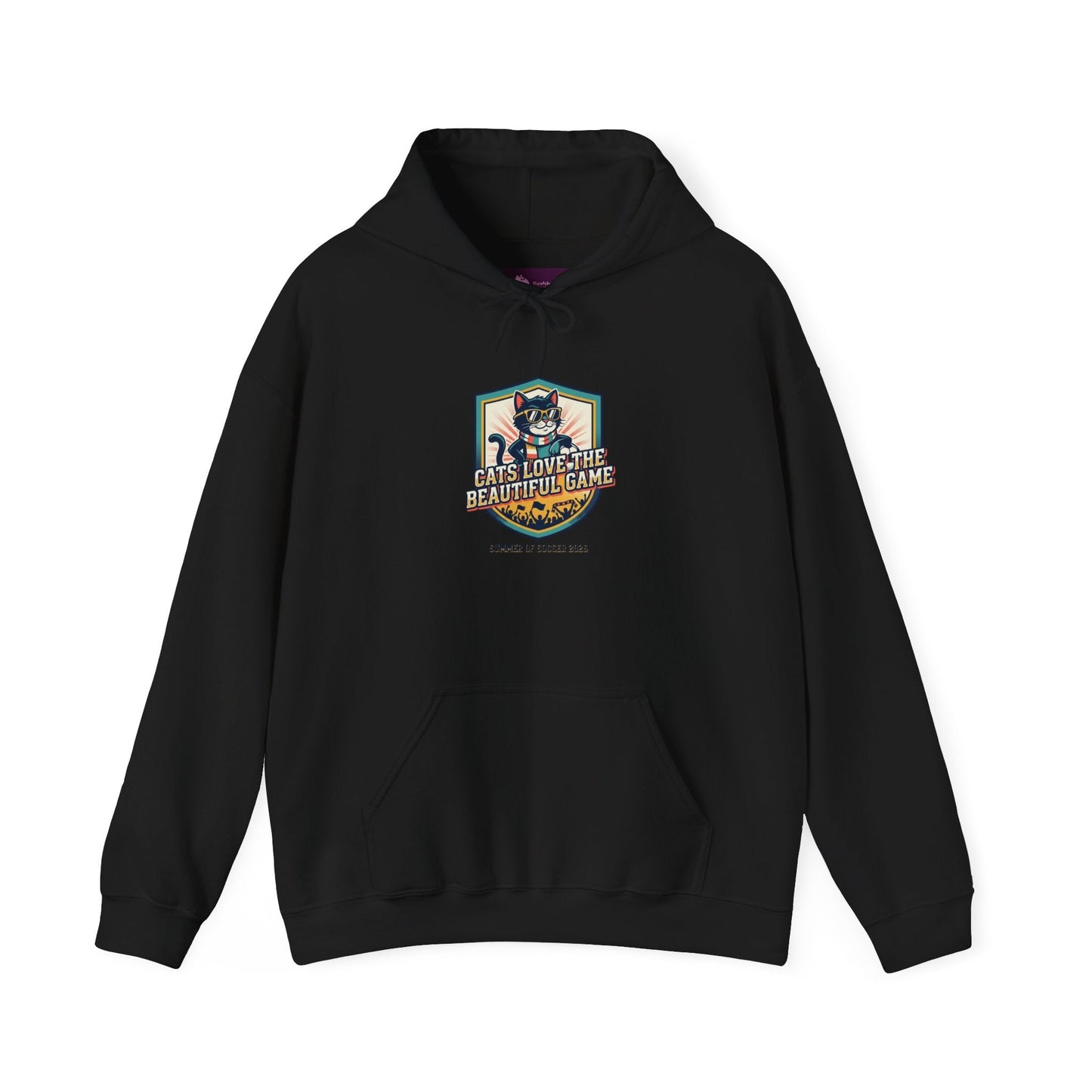 Retro Soccer Crest Hoodie | Country Pride, Championship Season - FloofChonk