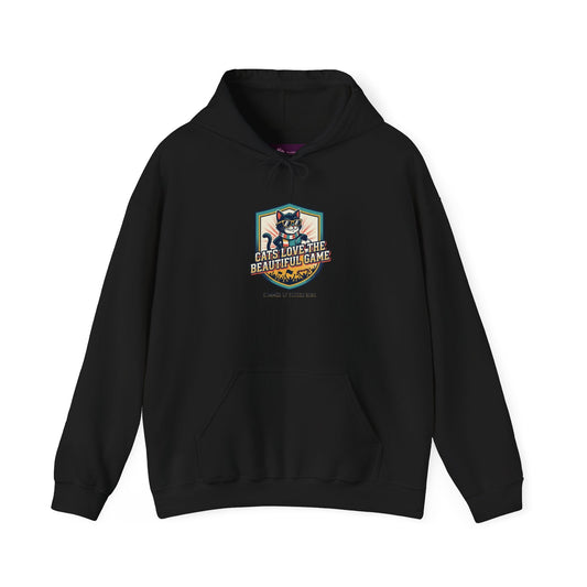 Retro Soccer Crest Hoodie | Country Pride, Championship Season - FloofChonk