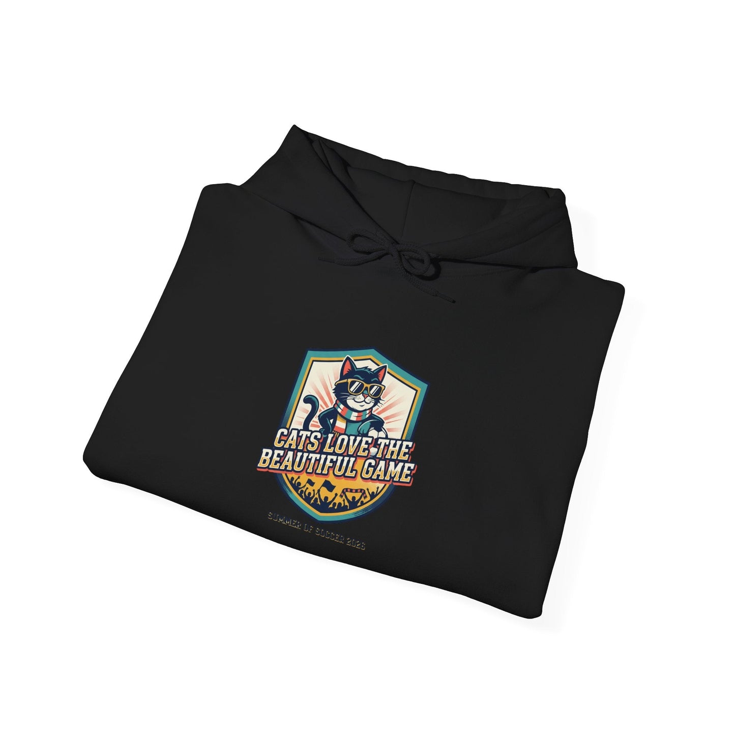 Retro Soccer Crest Hoodie | Country Pride, Championship Season - FloofChonk