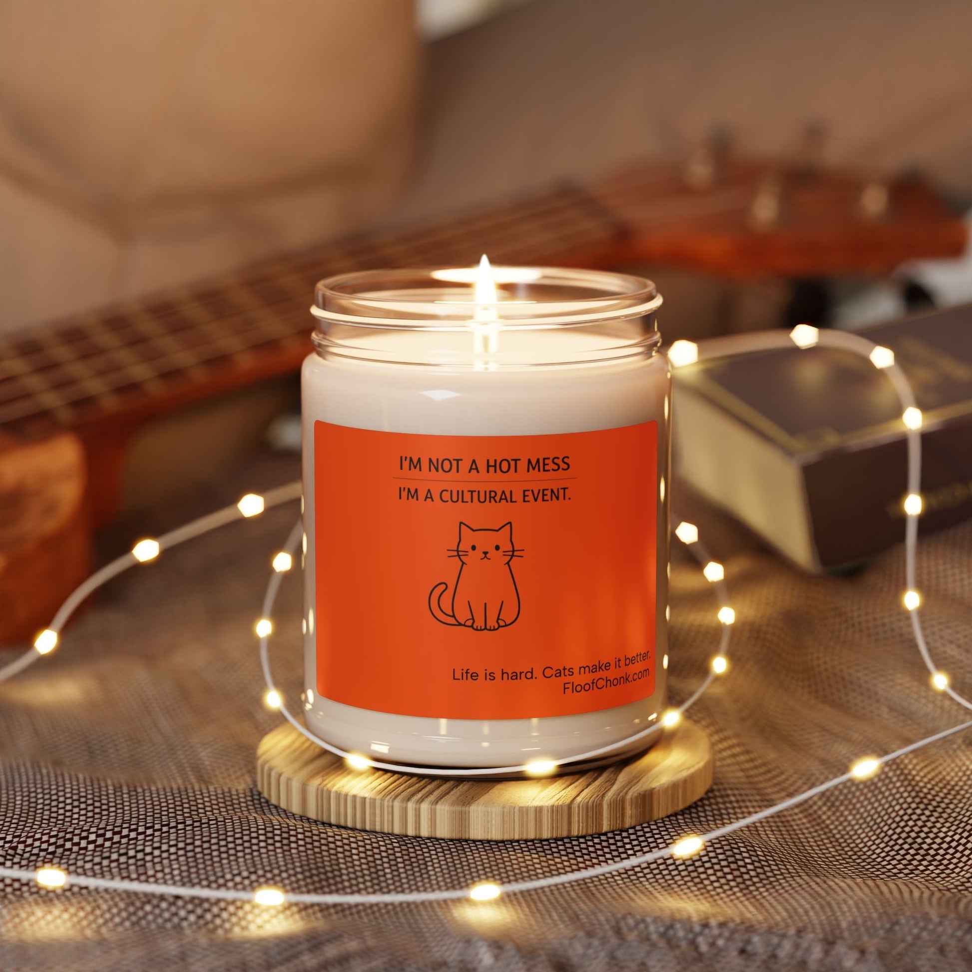 Scented Soy Candle, 9oz - FloofChonk