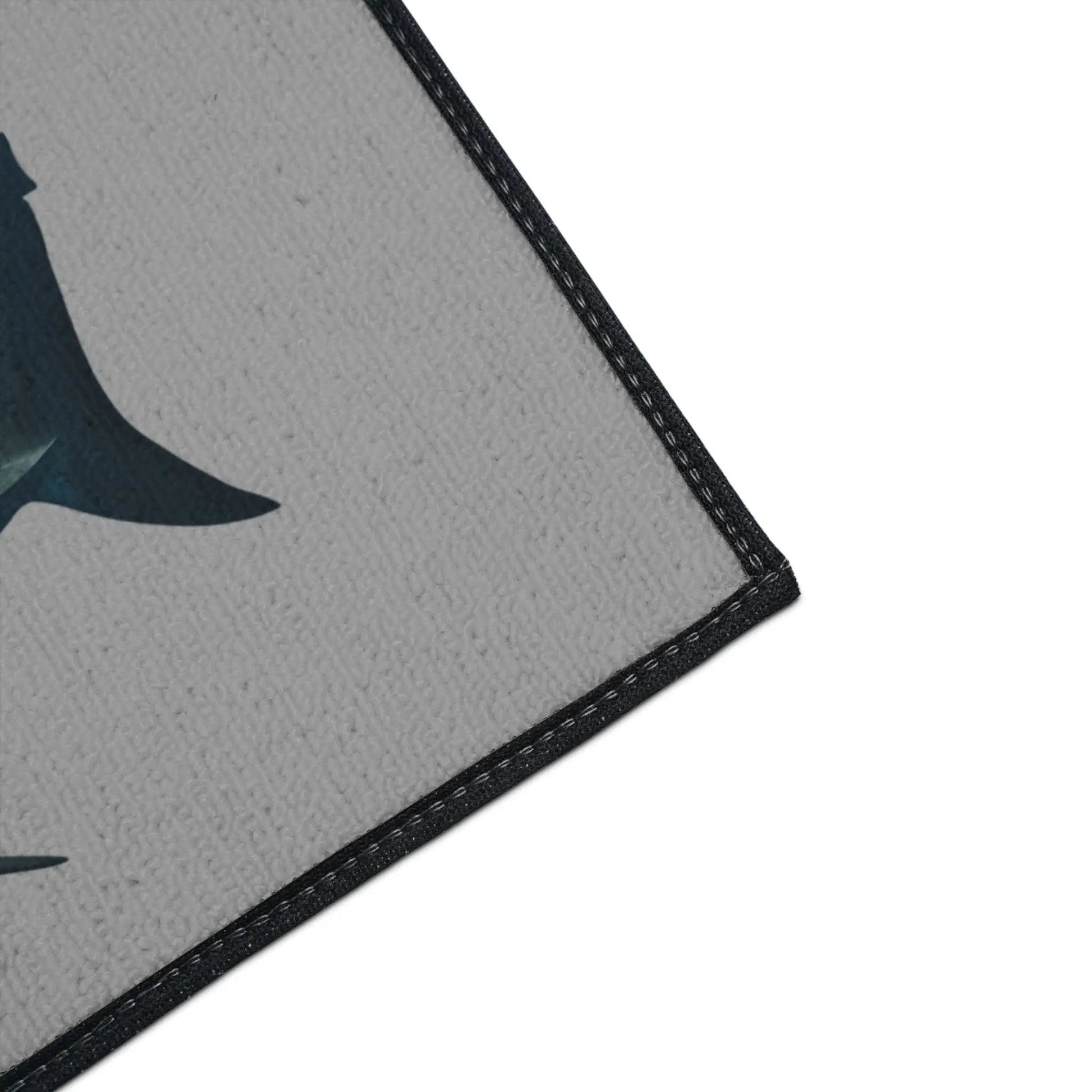 Shark School Heavy - Duty Floor Mat — Durable Ocean Shark Rug for Entryway, Garage, or Bathroom - FloofChonk