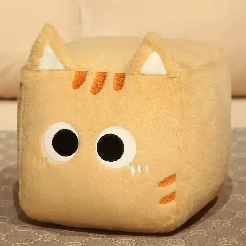 Square Cat Doll Sleeping Pillow Plush Toy - FloofChonk