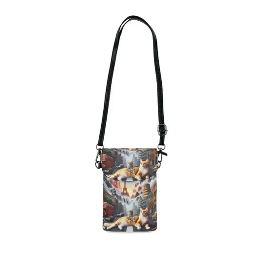 Stylish Small Cell Phone Wallet - Perfect On - the - Go Accessory - FloofChonk