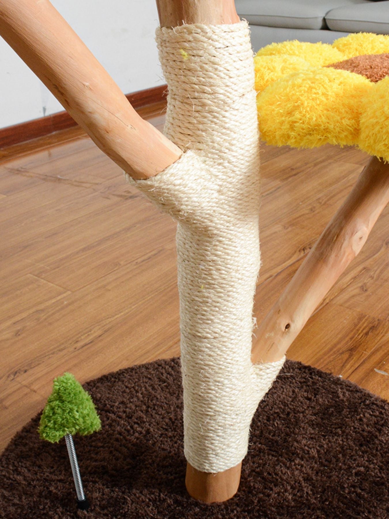 Sunflower Multi - Level Cat Tree & Condo - FloofChonk