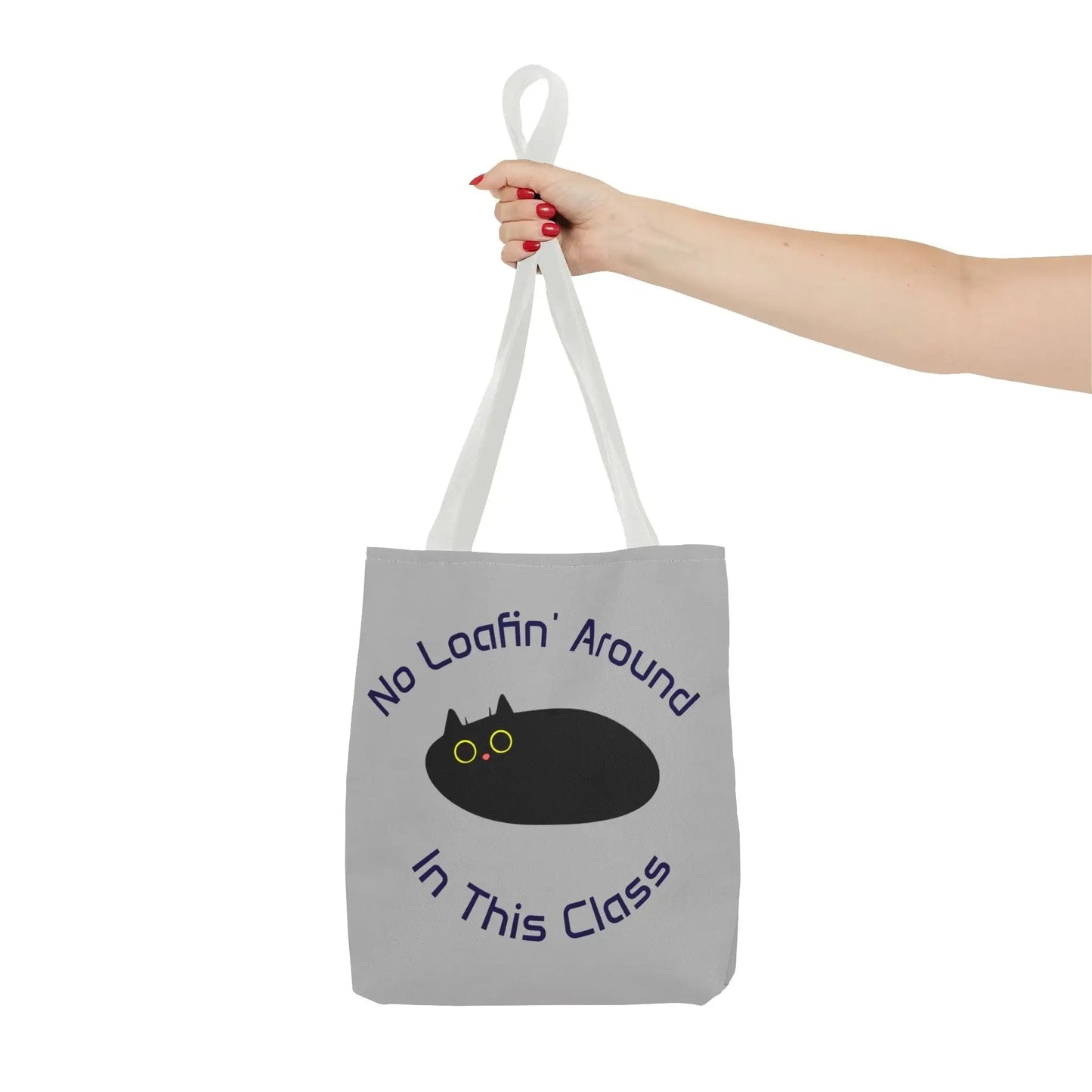 Teacher Tote Bag - No Loafin Around in This Class Design - FloofChonk