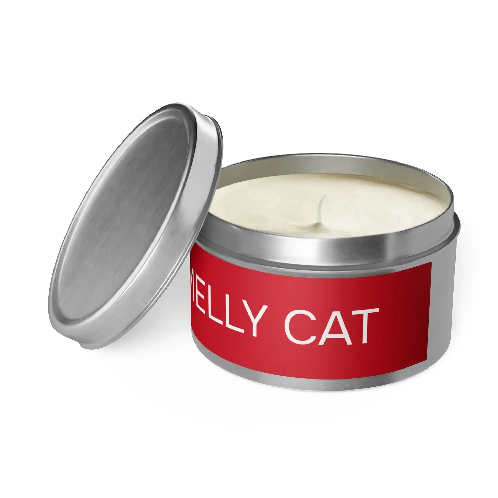 Tin Candles - Smelly Cat Aromatherapy for Cat Lovers - FloofChonk