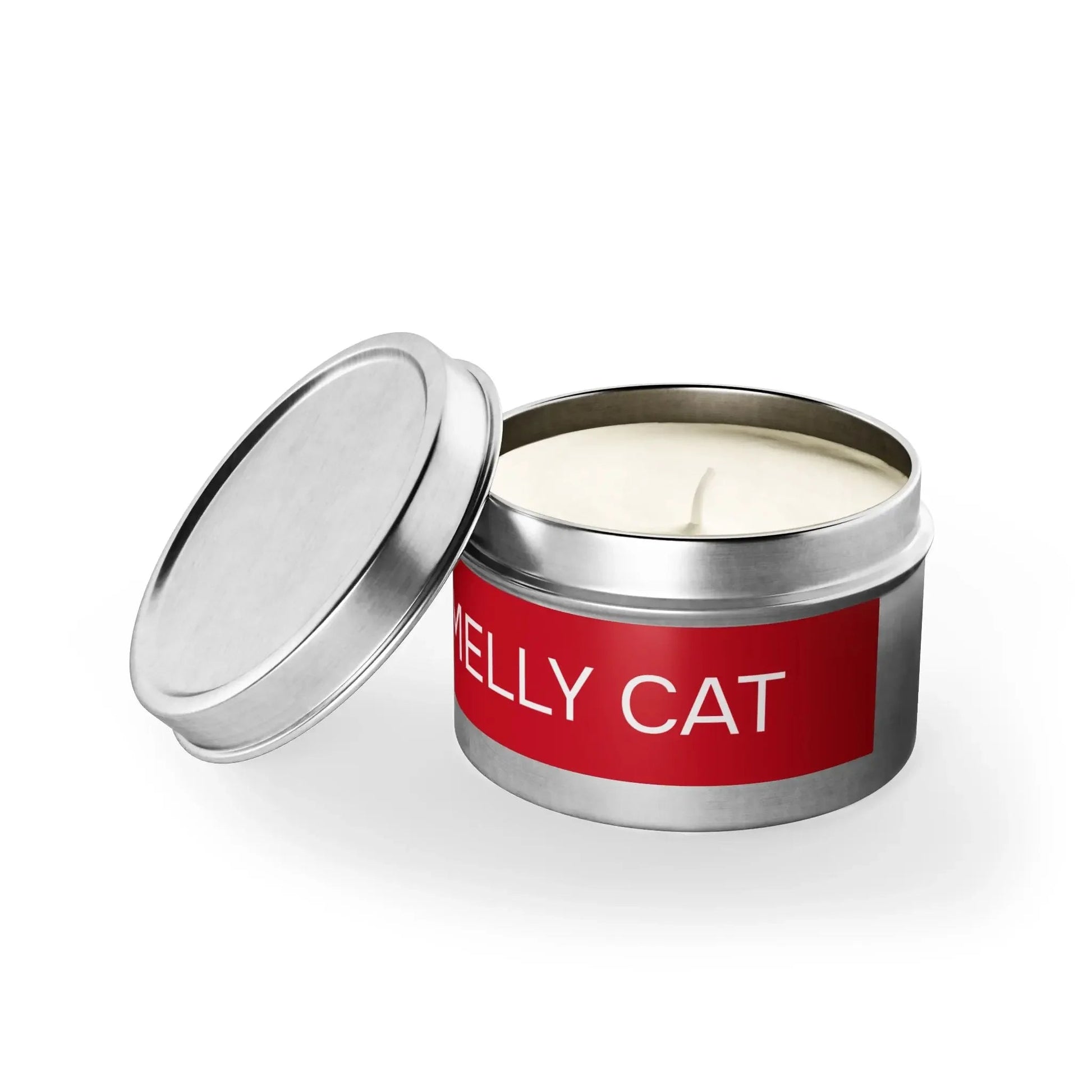 Tin Candles - Smelly Cat Aromatherapy for Cat Lovers - FloofChonk