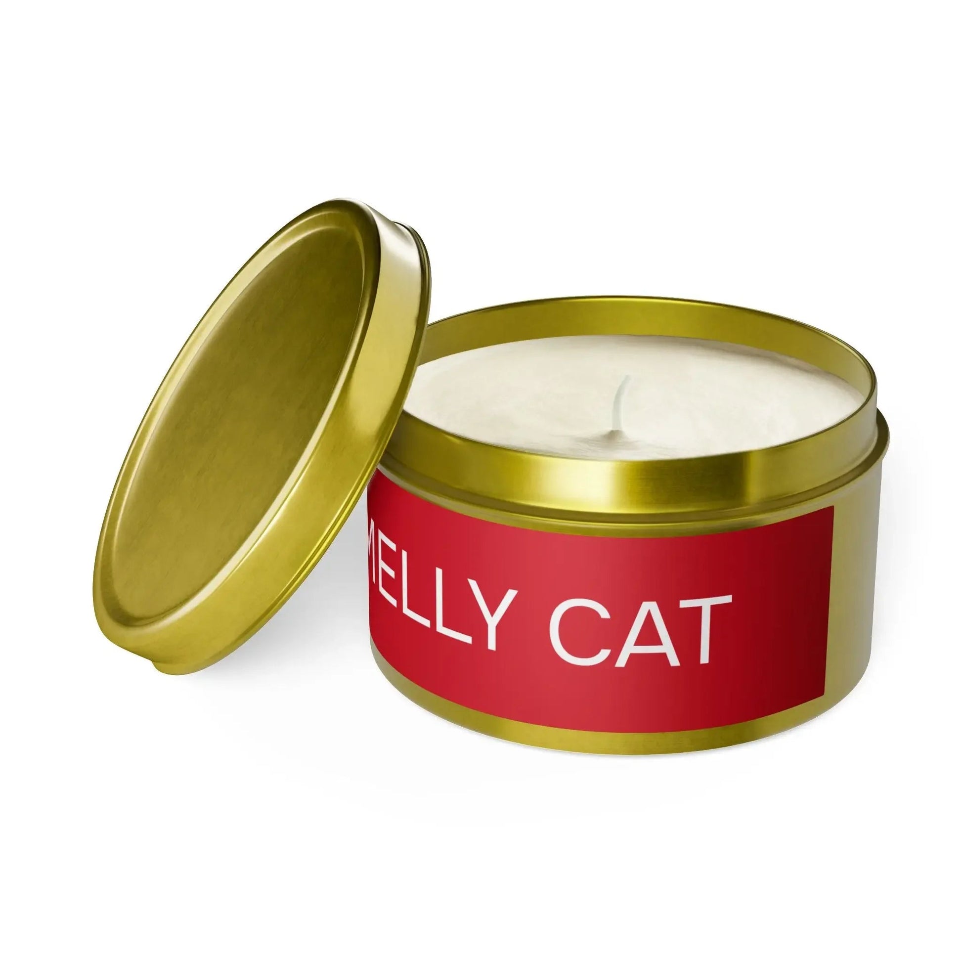 Tin Candles - Smelly Cat Aromatherapy for Cat Lovers - FloofChonk