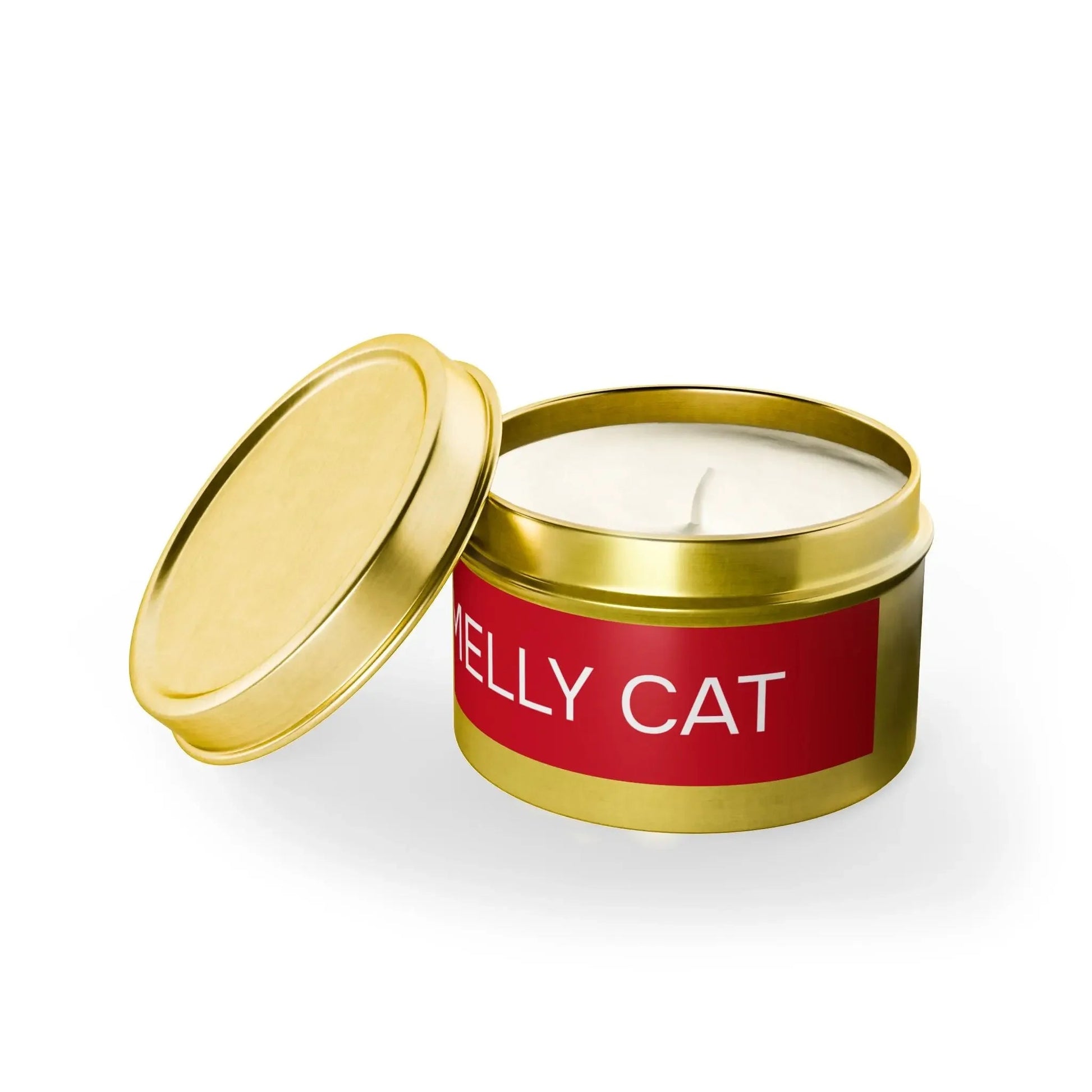 Tin Candles - Smelly Cat Aromatherapy for Cat Lovers - FloofChonk