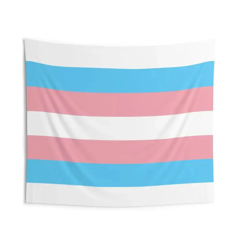 Trans Pride Indoor Wall Tapestry - FloofChonk