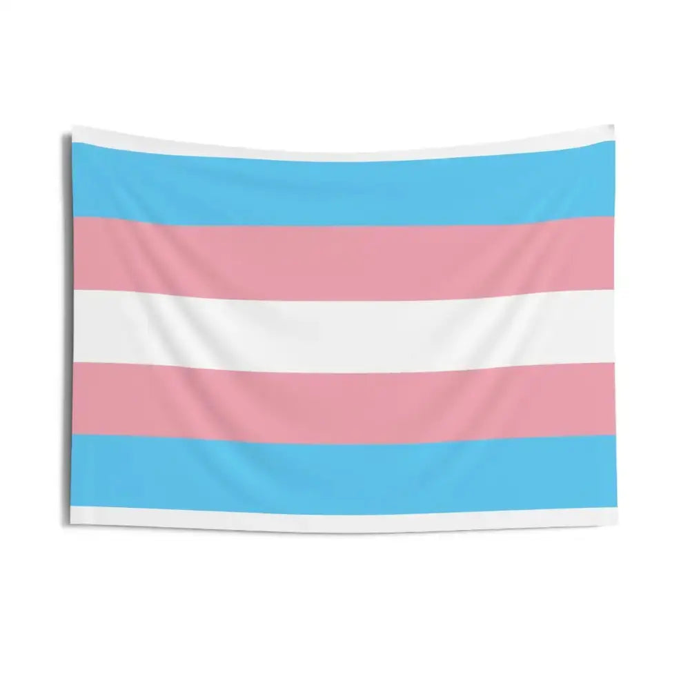 Trans Pride Indoor Wall Tapestry - FloofChonk