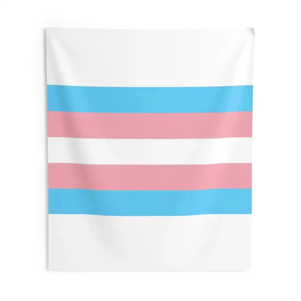 Trans Pride Indoor Wall Tapestry - FloofChonk