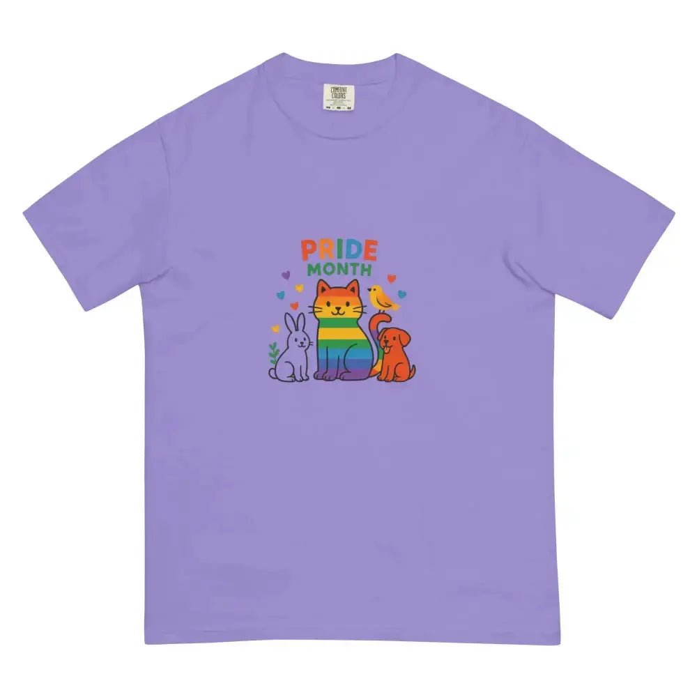 Unisex garment - dyed heavyweight t-shirt - FloofChonk