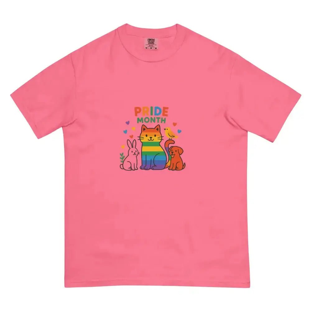 Unisex garment - dyed heavyweight t-shirt - FloofChonk