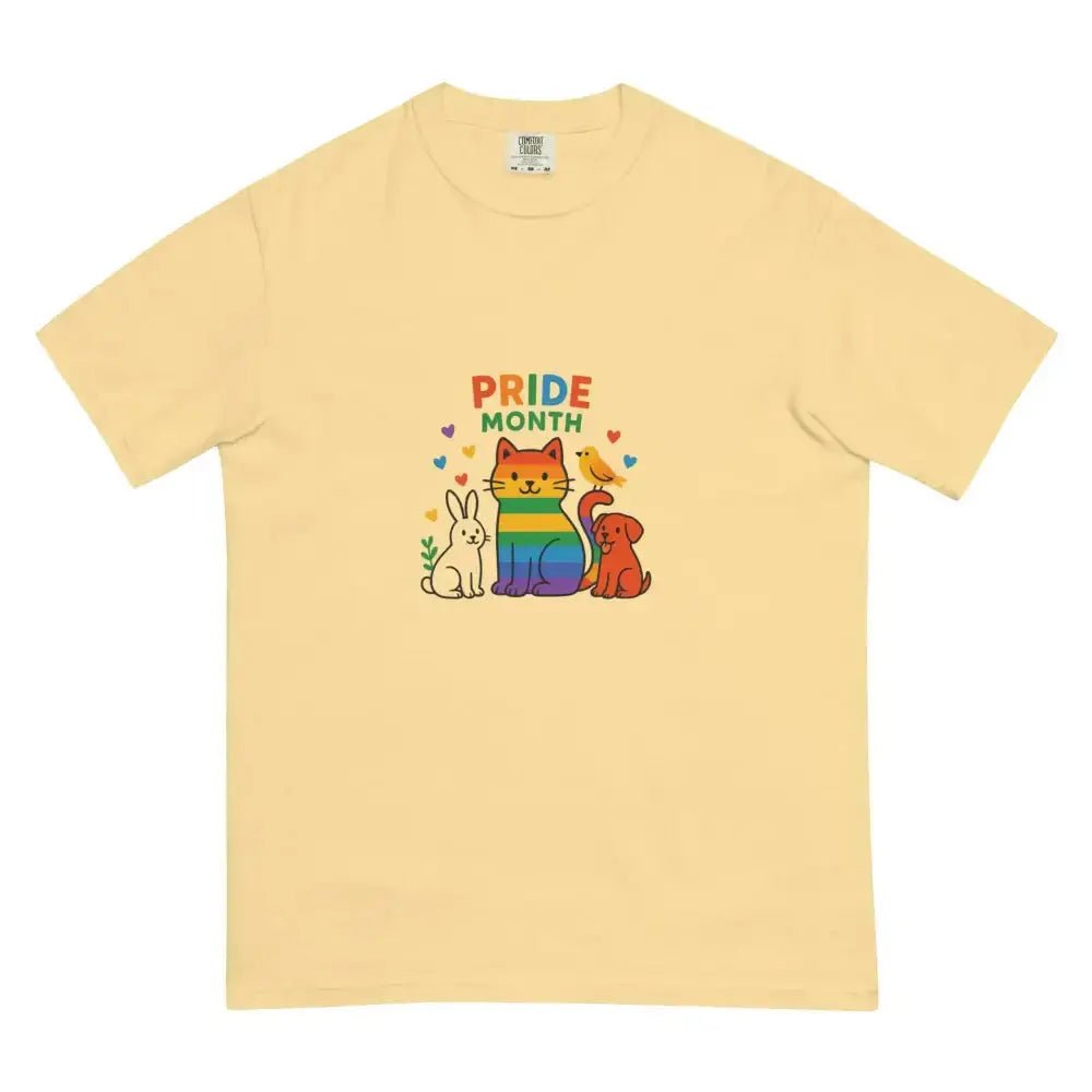 Unisex garment - dyed heavyweight t-shirt - FloofChonk