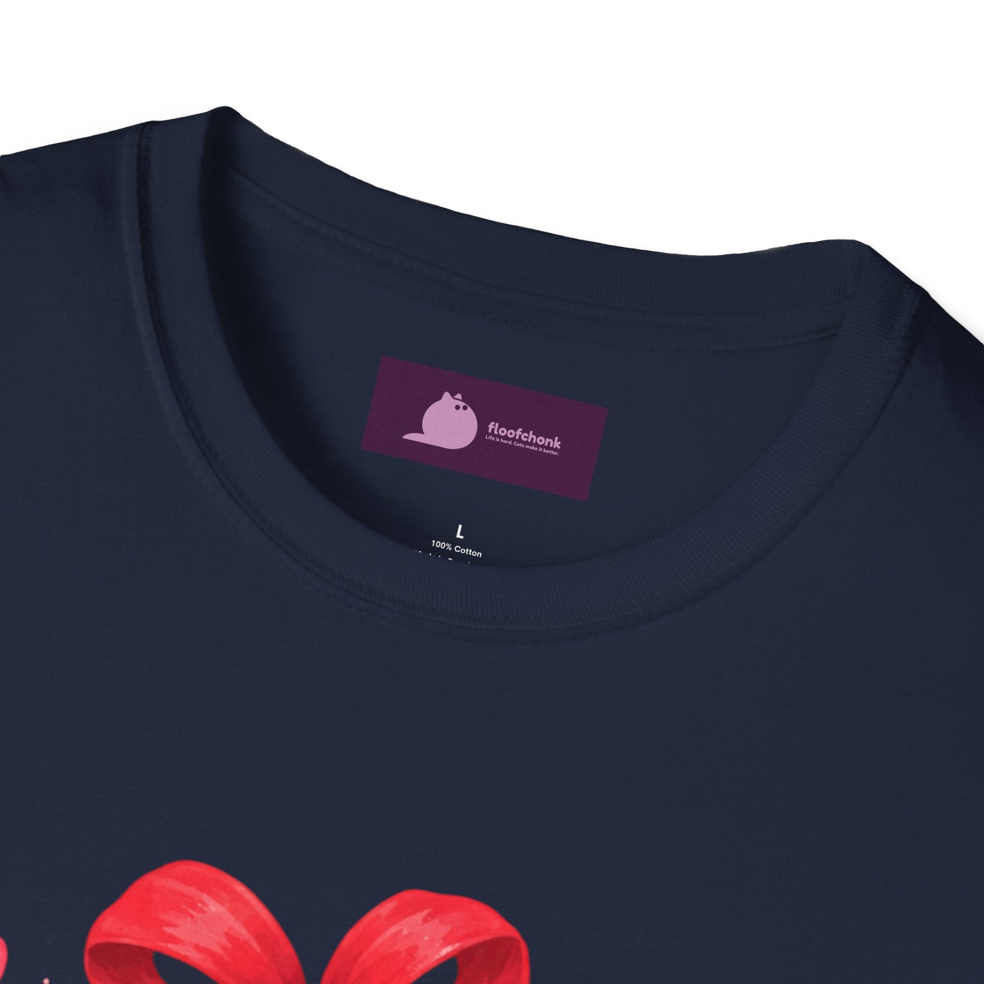 Valentine Kitty Gift Box T-Shirt - FloofChonk