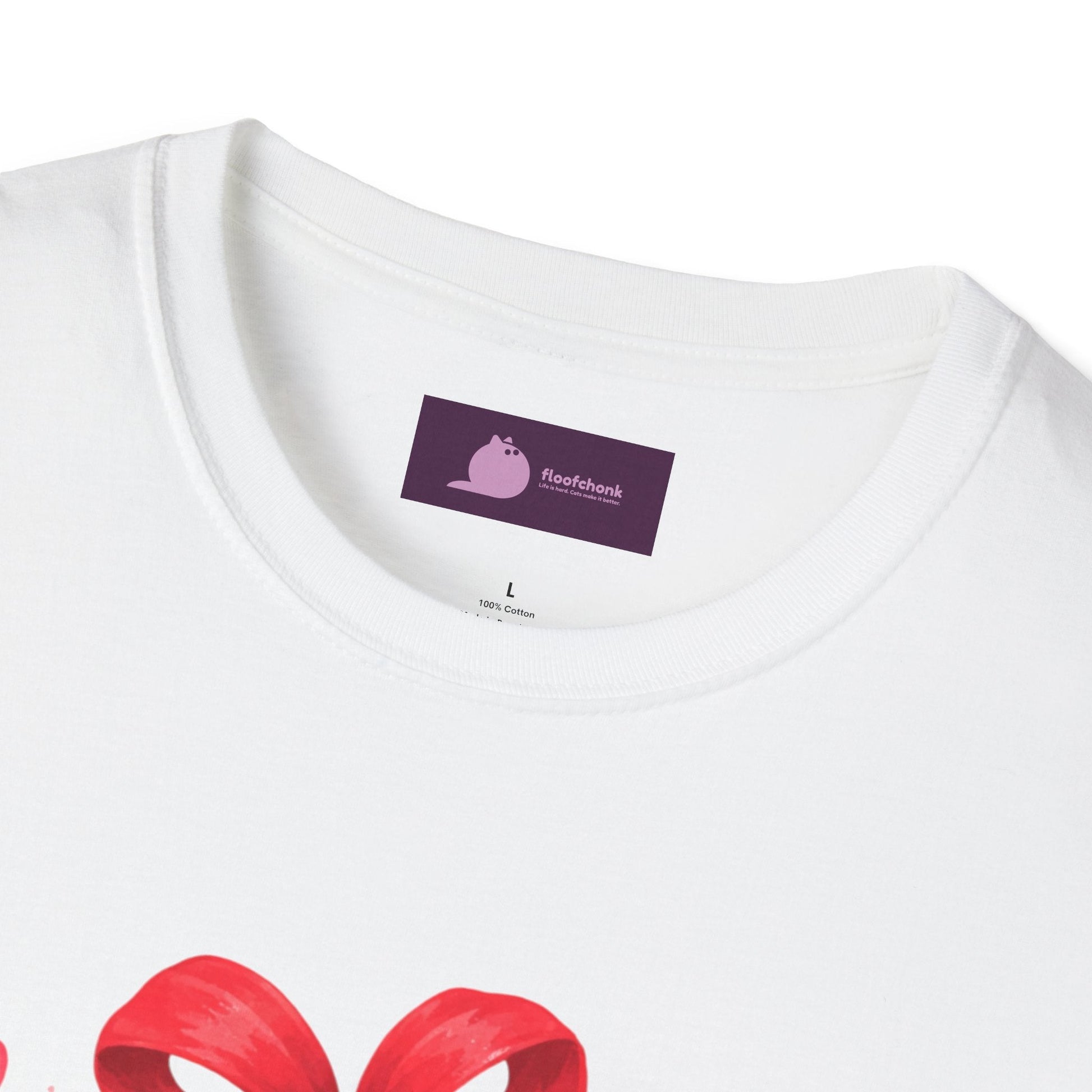 Valentine Kitty Gift Box T-Shirt - FloofChonk