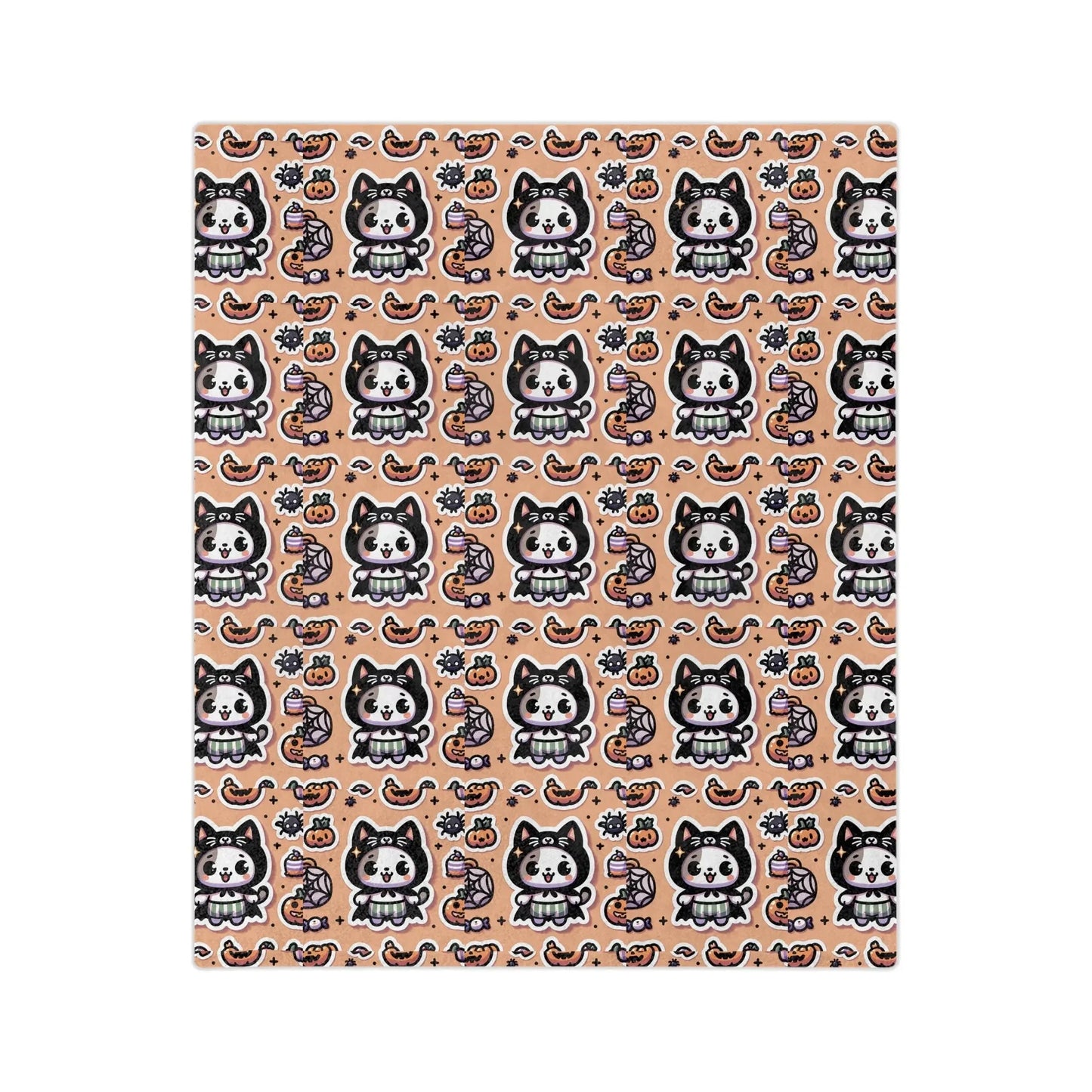 Velveteen Blanket - Cute Animal Themed Cozy Decorative Throw for Kids and Teens - FloofChonk