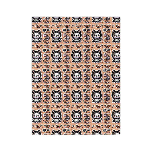 Velveteen Blanket - Cute Animal Themed Cozy Decorative Throw for Kids and Teens - FloofChonk