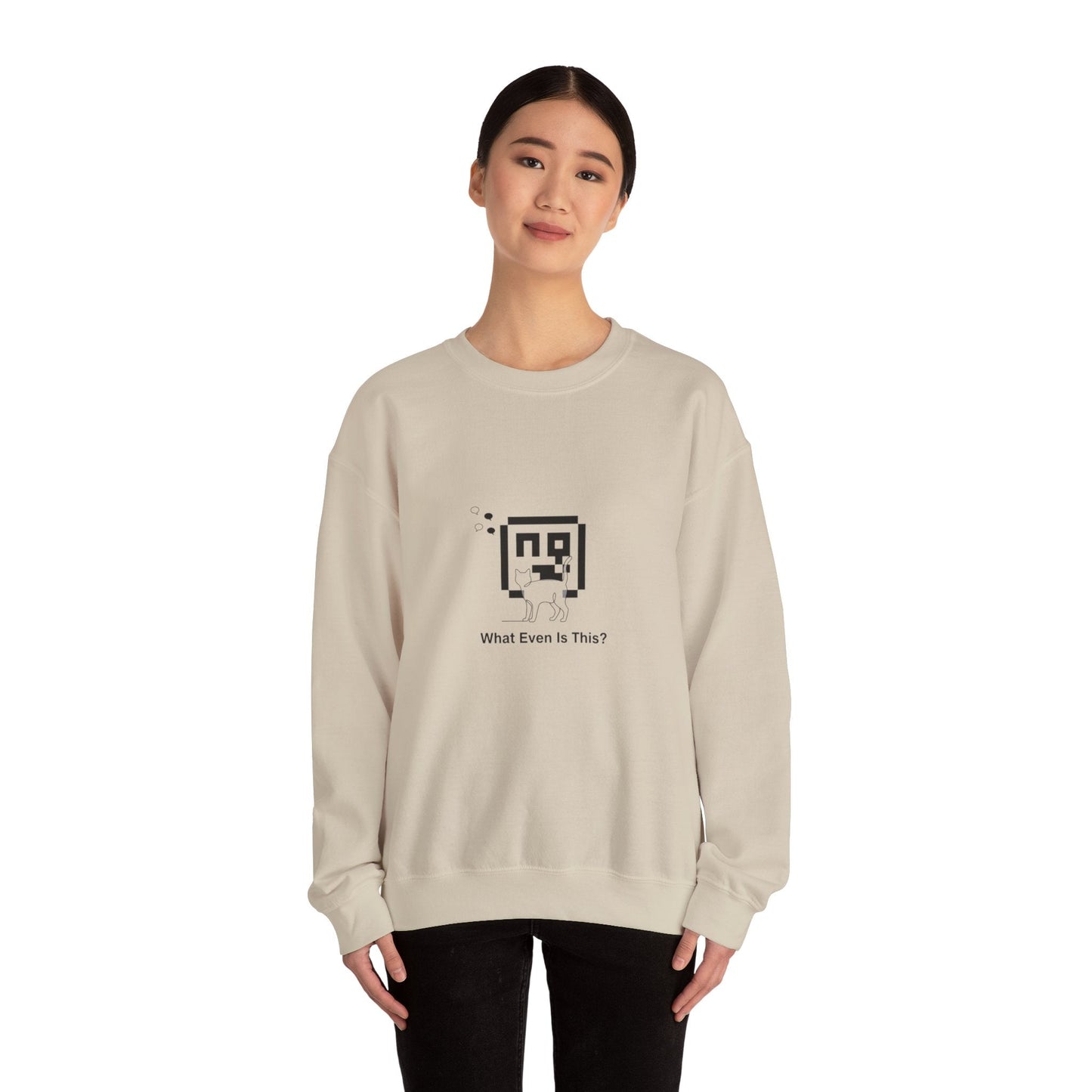 What Even Is This? Sweatshirt | meme reset, internet nostalgia - FloofChonk