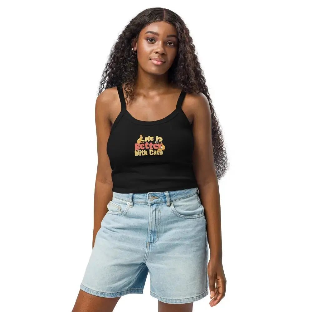 Women’s micro - rib tank top - FloofChonk