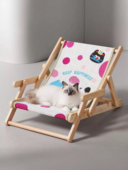Wooden Pet Chair - FloofChonk