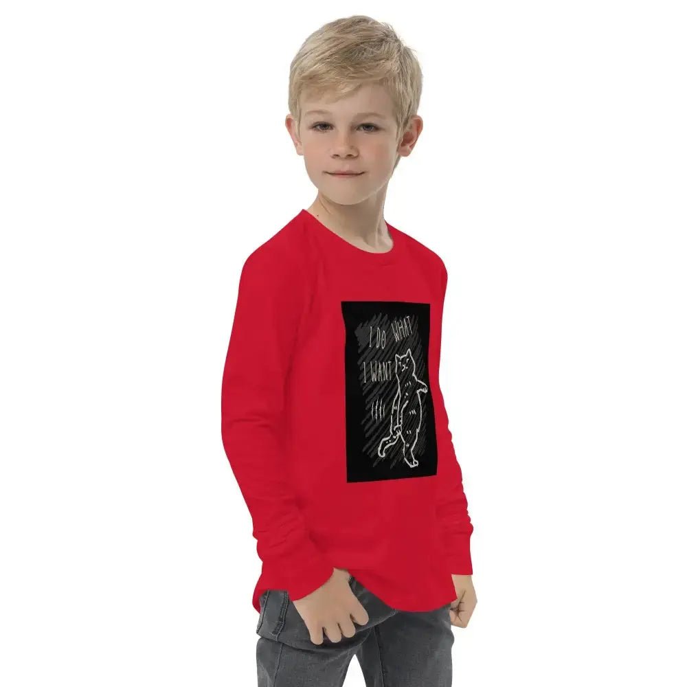 Youth Long Sleeve Tee: A Must - Have for Every Young Fashionista - FloofChonk