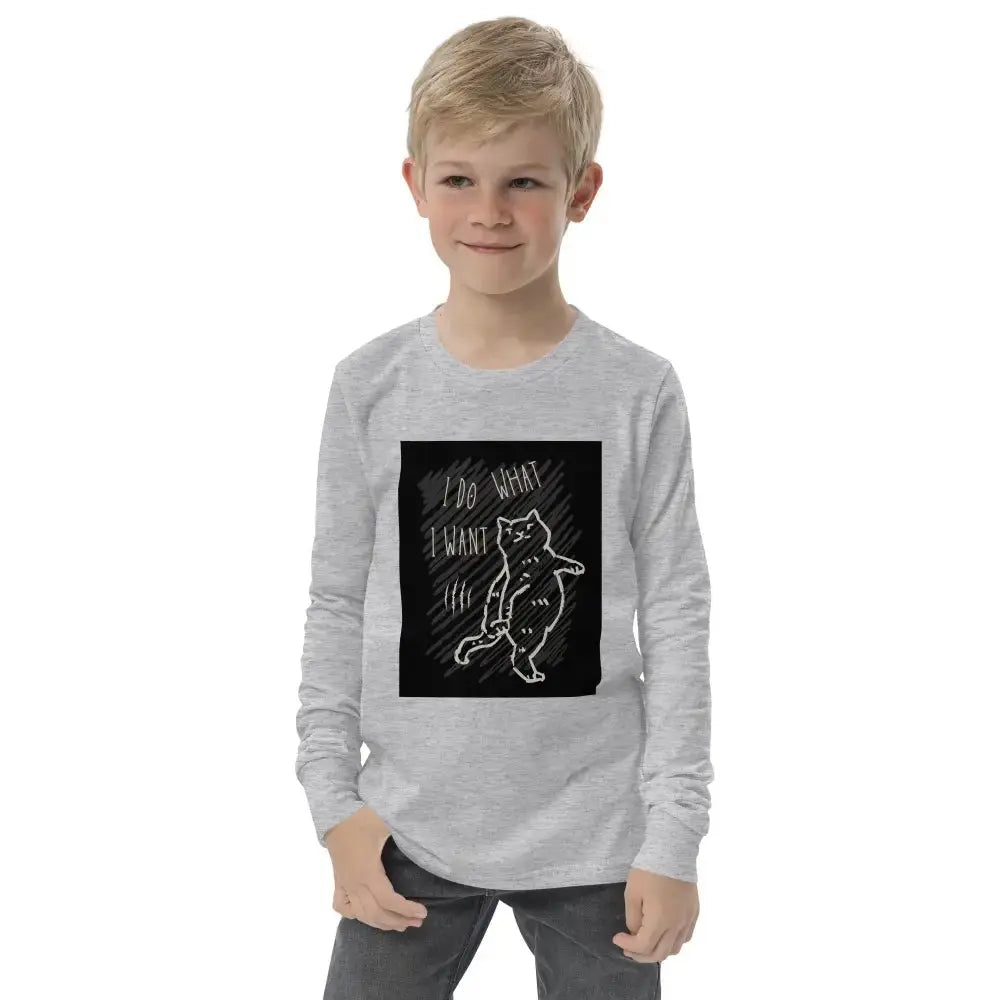 Youth Long Sleeve Tee: A Must - Have for Every Young Fashionista - FloofChonk