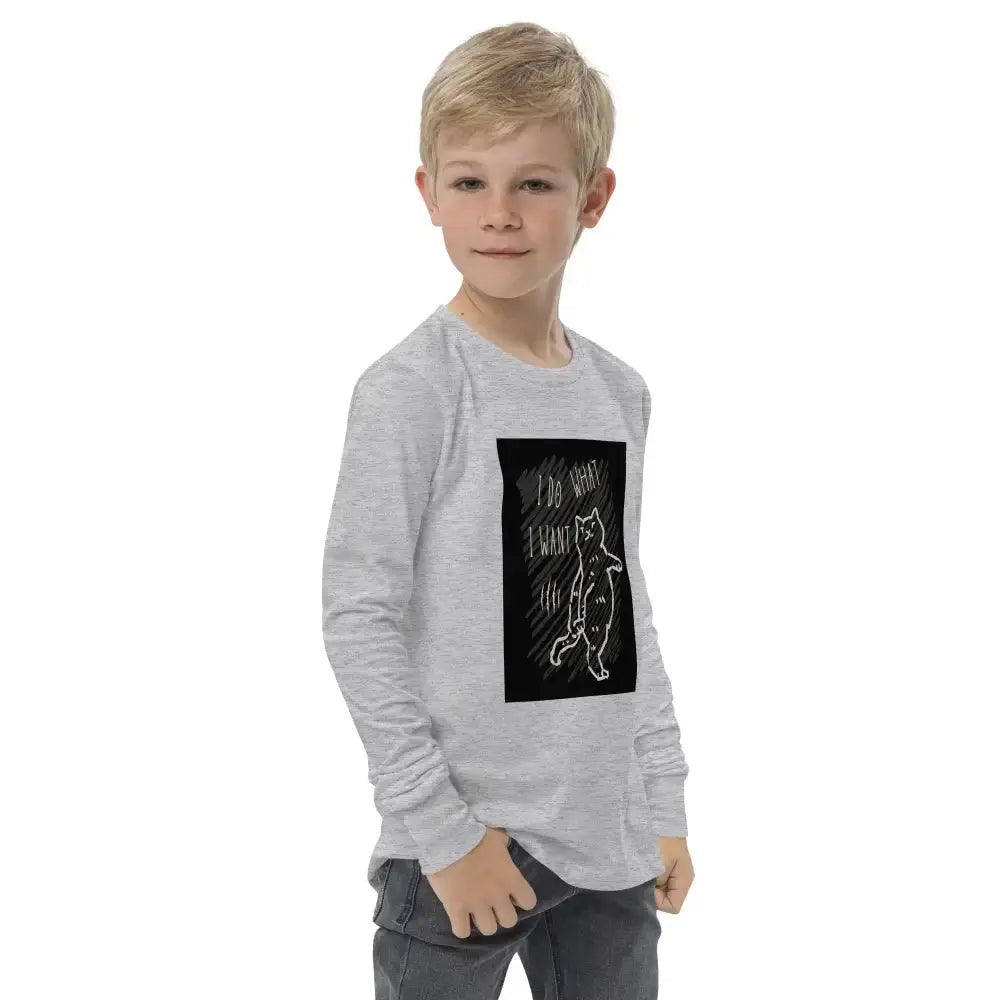 Youth Long Sleeve Tee: A Must - Have for Every Young Fashionista - FloofChonk