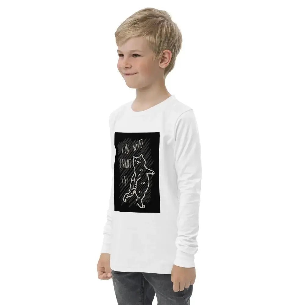 Youth Long Sleeve Tee: A Must - Have for Every Young Fashionista - FloofChonk