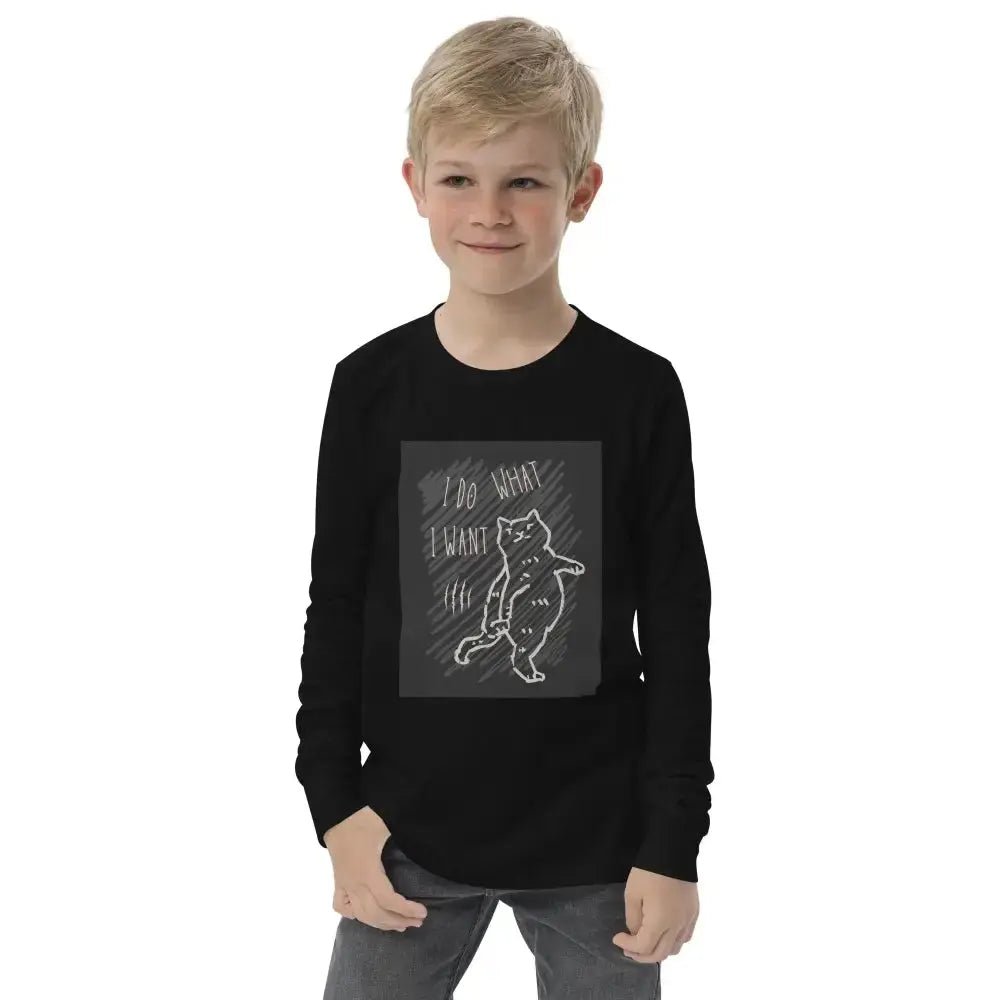 Youth Long Sleeve Tee: A Must - Have for Every Young Fashionista - FloofChonk