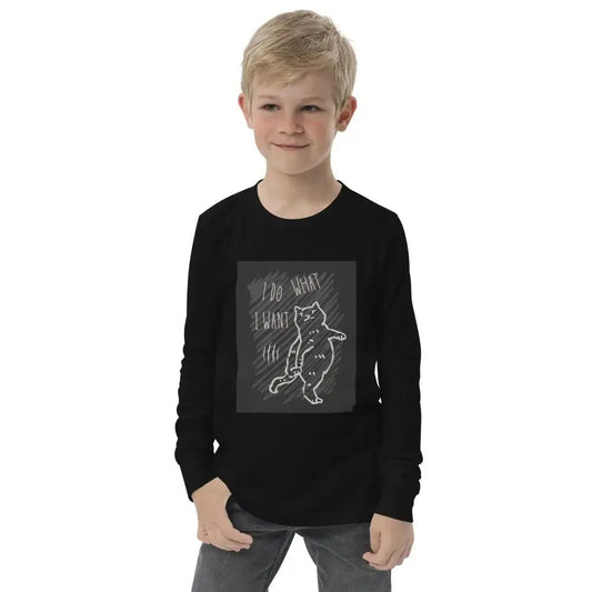 Youth Long Sleeve Tee: A Must - Have for Every Young Fashionista - FloofChonk